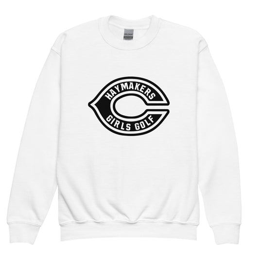 Classic | Youth Sweatshirt | Cozad Girls Golf | Haymaker Vanguard Logo