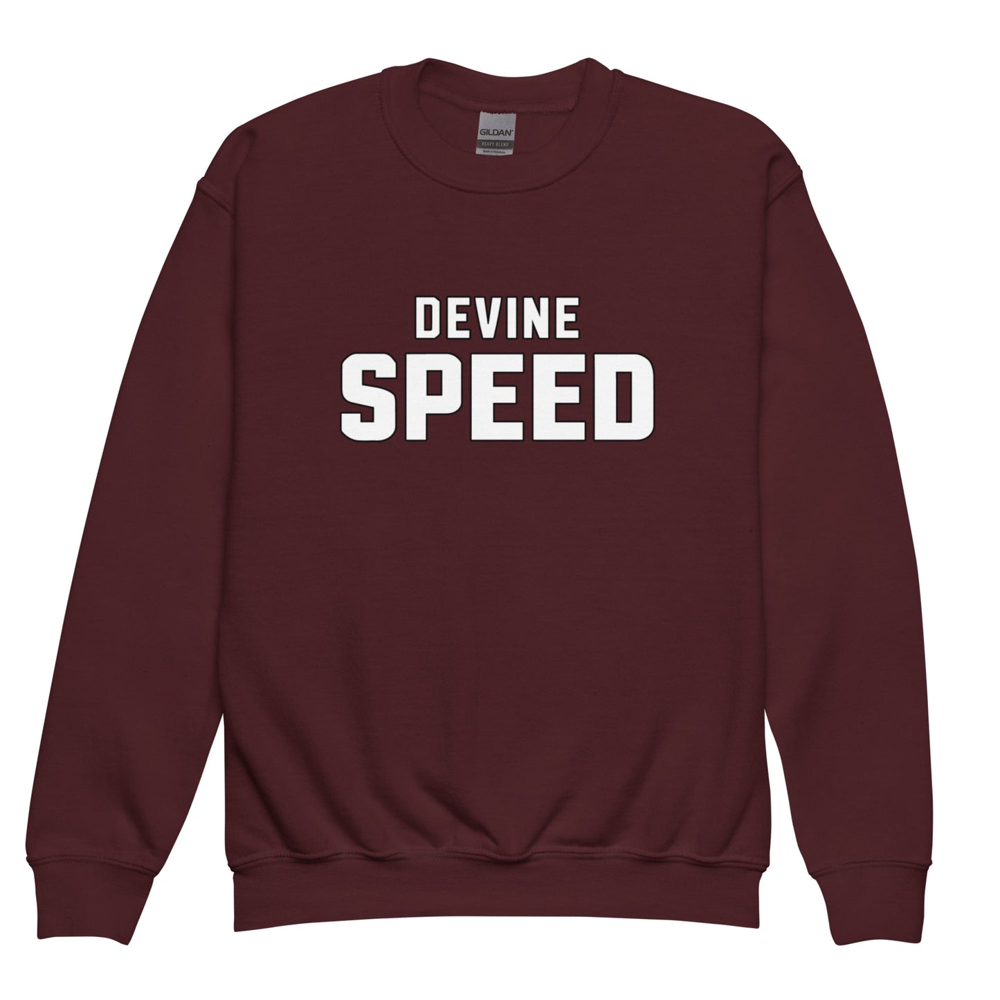 Classic | Youth Sweatshirt | Devine Speed | Script Logo