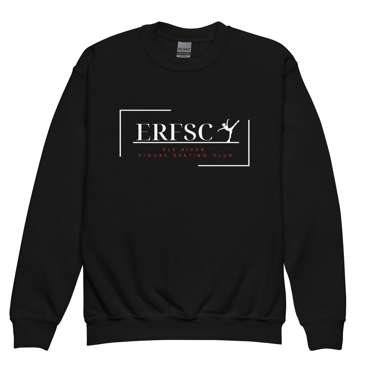 Classic | Youth Sweatshirt | Elk River Figure Skating Club | Alt Logo 1