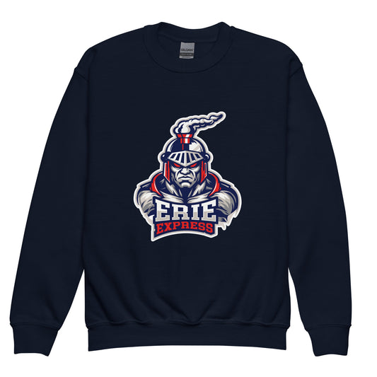 Classic | Youth Sweatshirt | Erie Express Football | Mascot Logo
