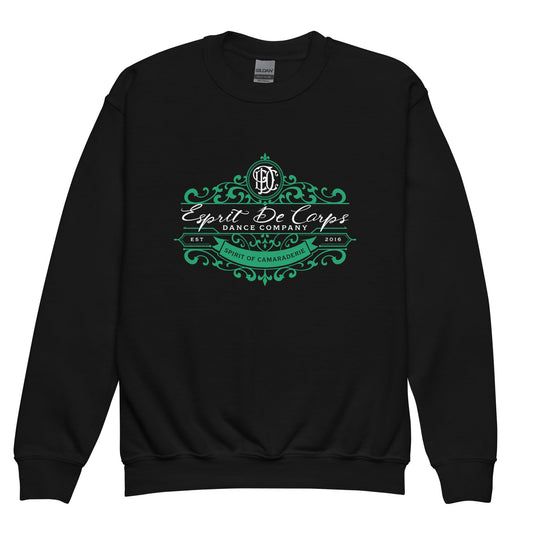Classic | Youth Sweatshirt | Esprit de Corps Dance Co., LLC | Crest Logo