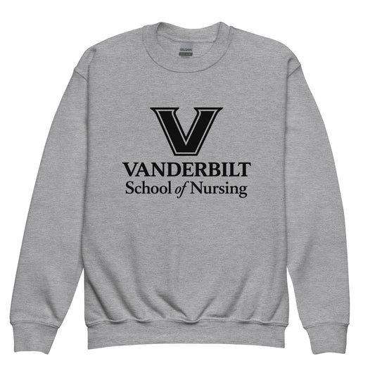 Classic | Youth Sweatshirt | Grand View University Nursing | Crest Logo