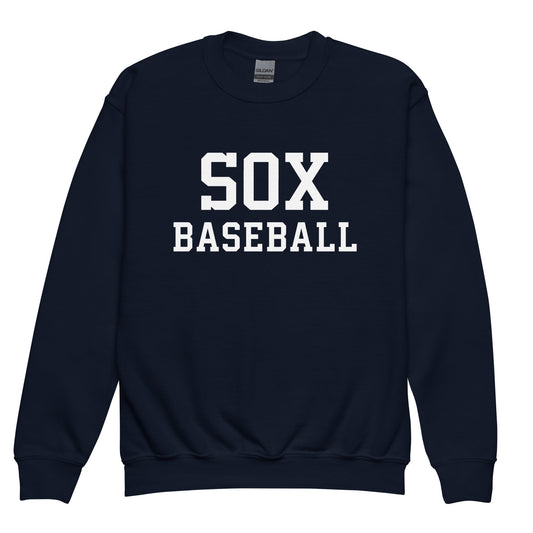 Classic | Youth Sweatshirt | Greenville Sox | Lettermark Logo