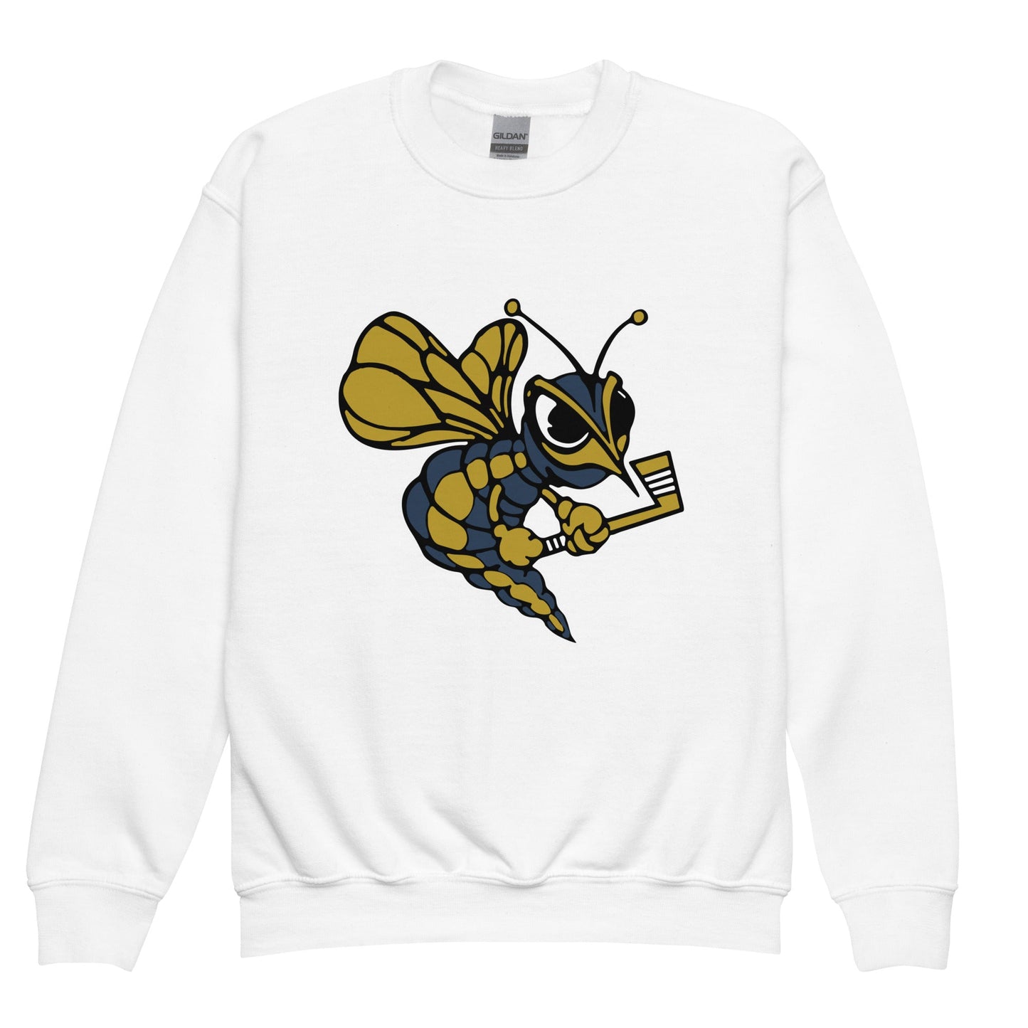 Classic | Youth Sweatshirt | HORNETS | Mascot Logo