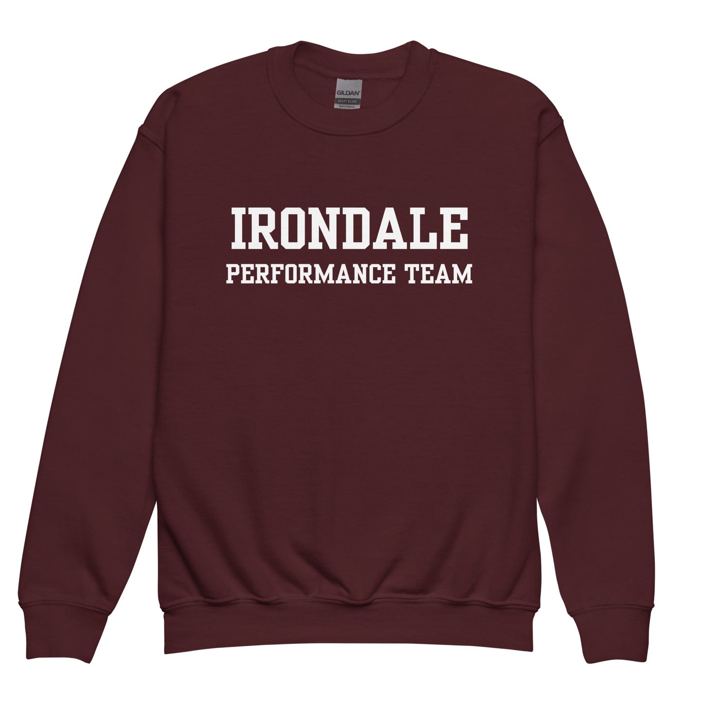 Classic | Youth Sweatshirt | Irondale Dance Team | Script Logo