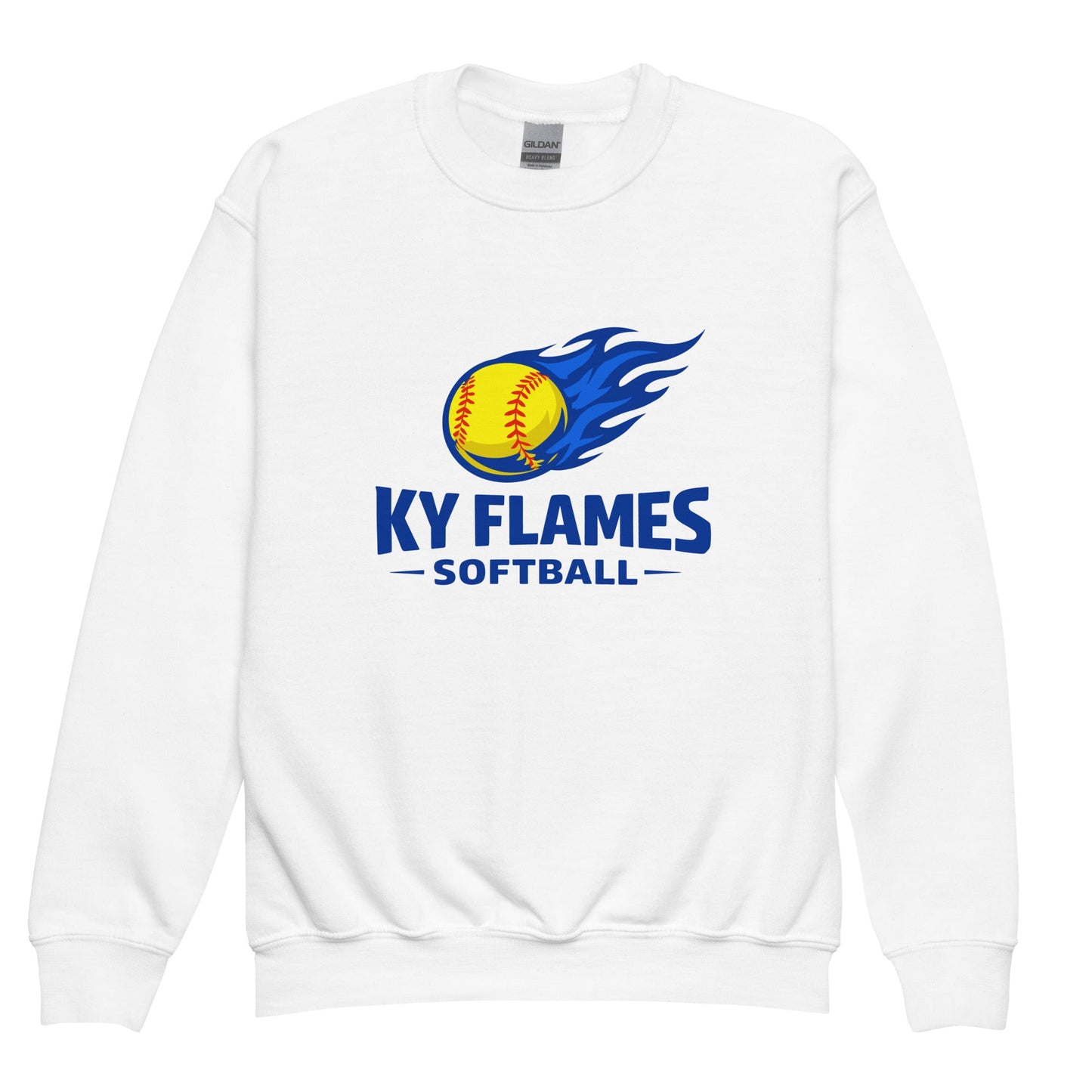 Classic | Youth Sweatshirt | KY Flames | Mark Logo