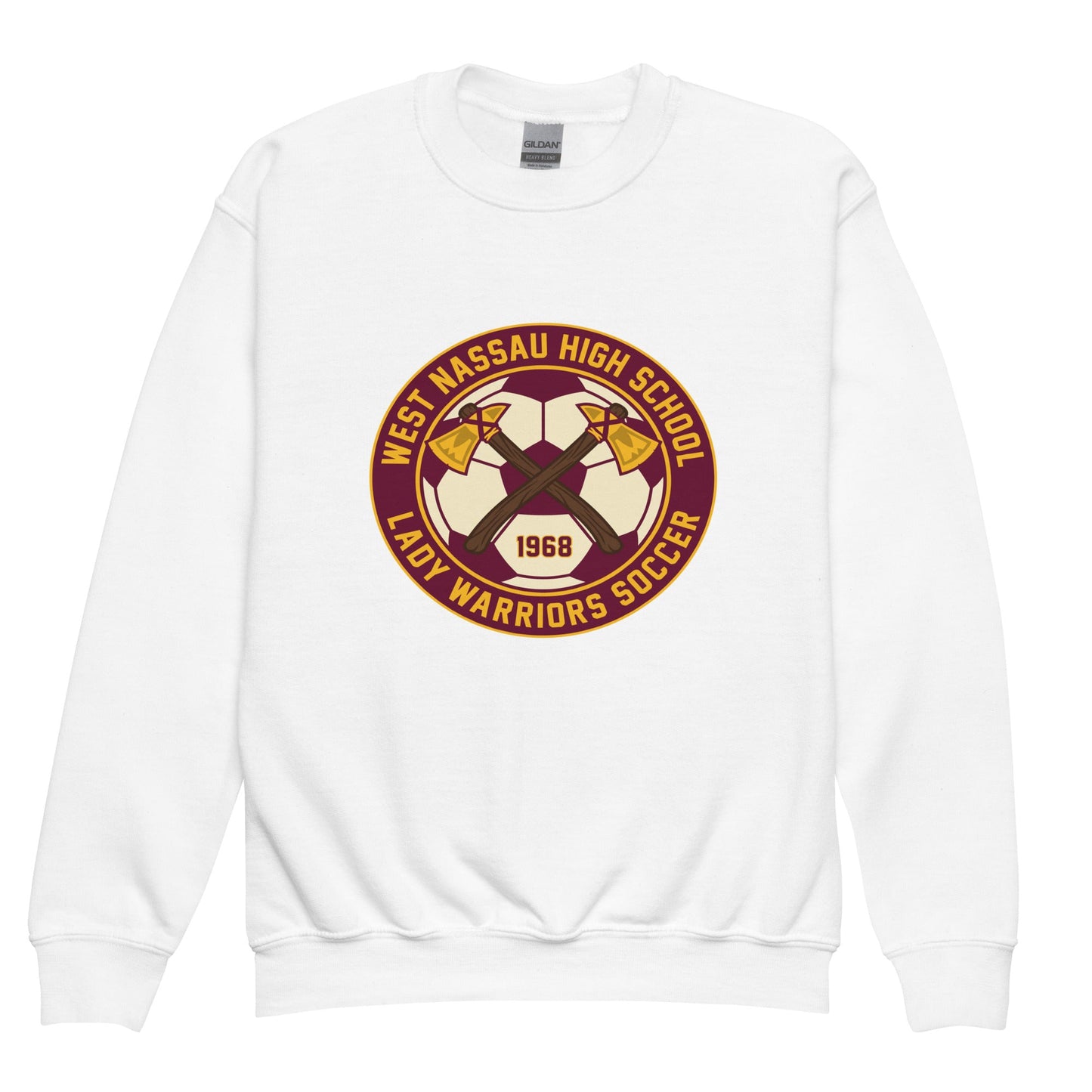 Classic | Youth Sweatshirt | Lady Warrior Soccer Booster Club | Lady Warriors Logo