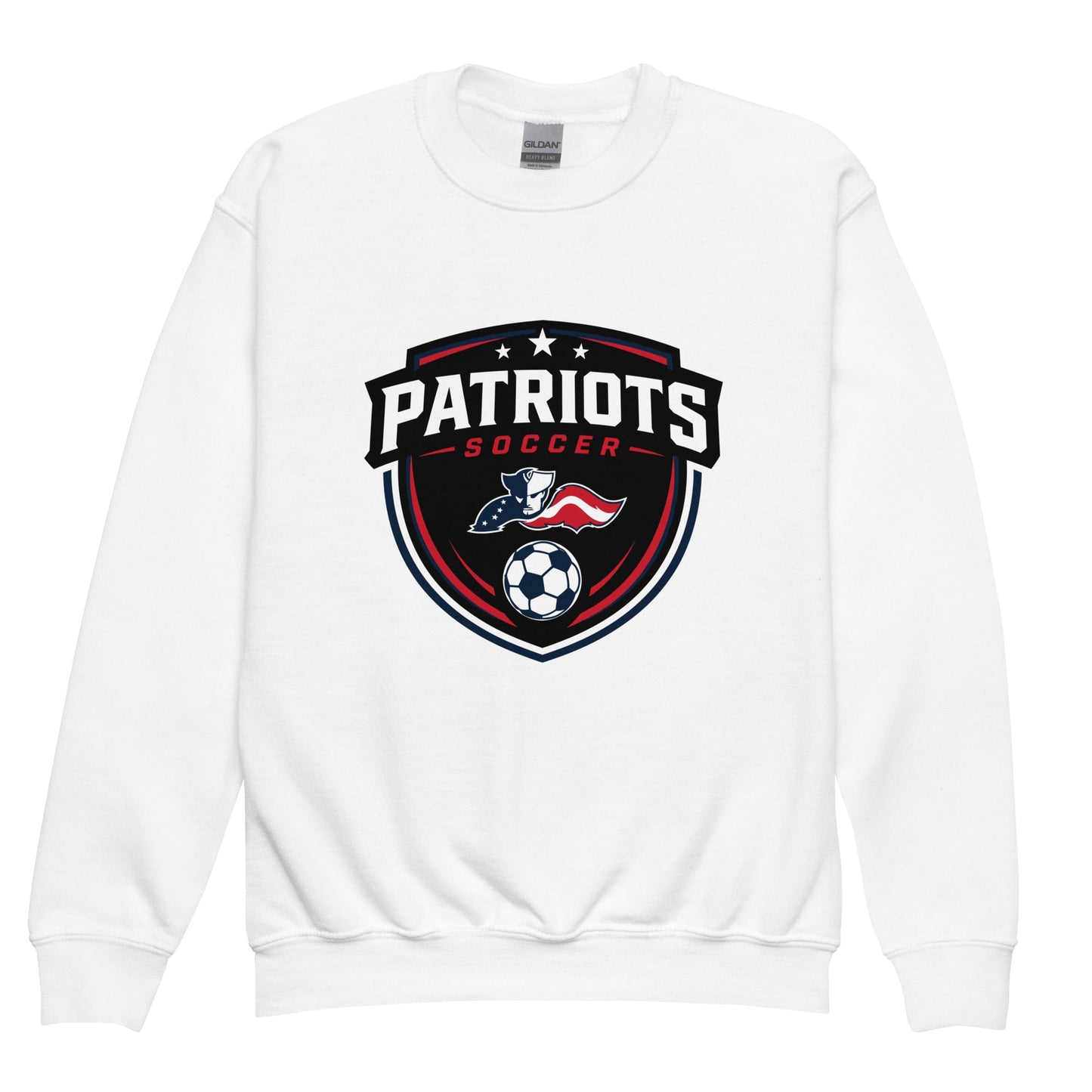 Classic | Youth Sweatshirt | LFMS Athletics | Patriots Soccer Logo