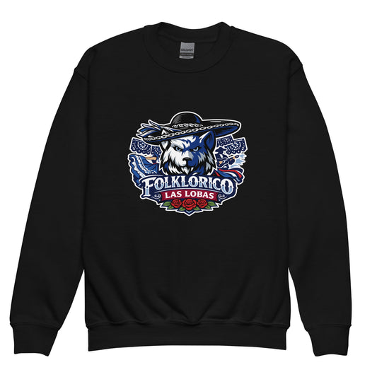 Classic | Youth Sweatshirt | Los Lobitos | Las Lobas Logo