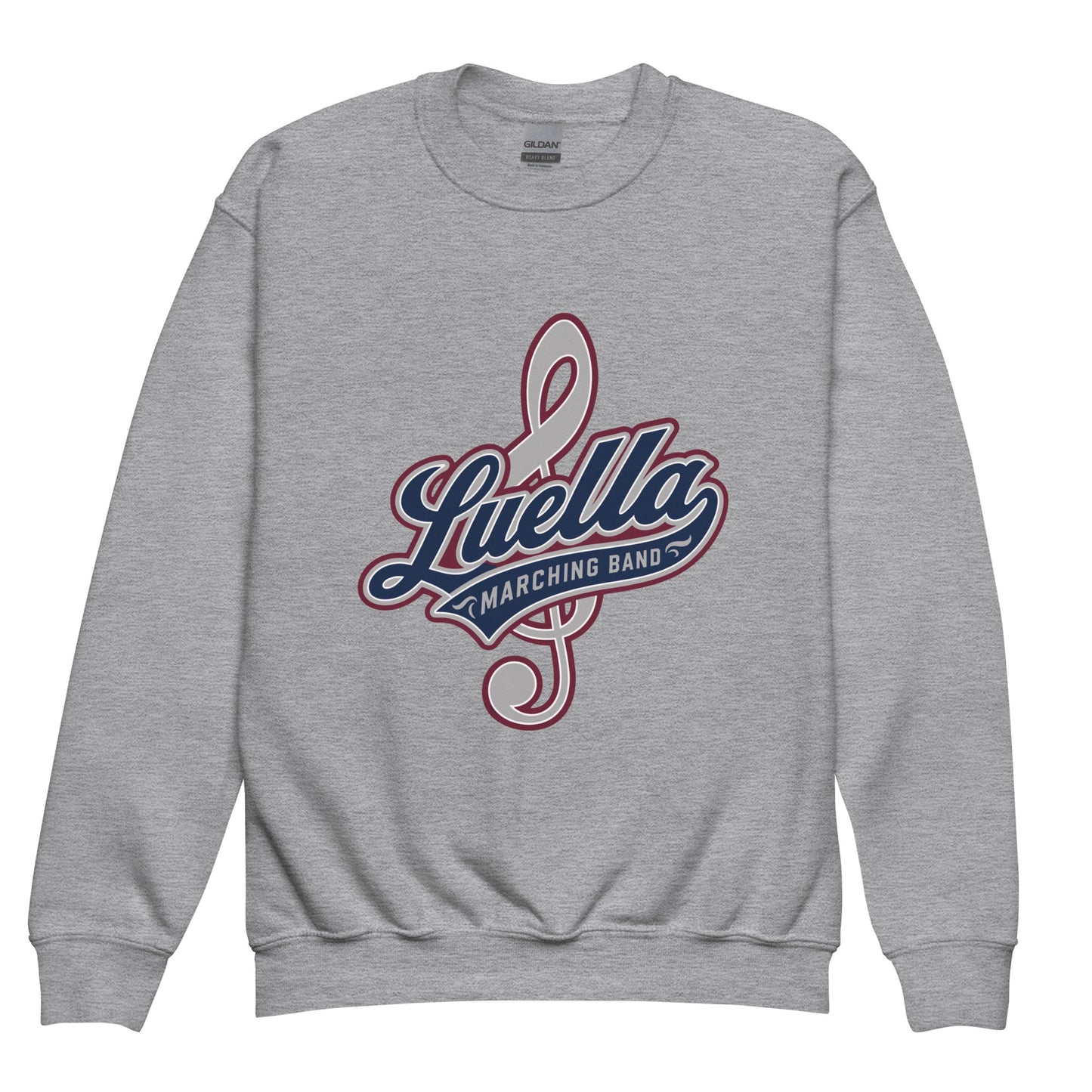 Classic | Youth Sweatshirt | Luella High School Marching Band | Crest Logo