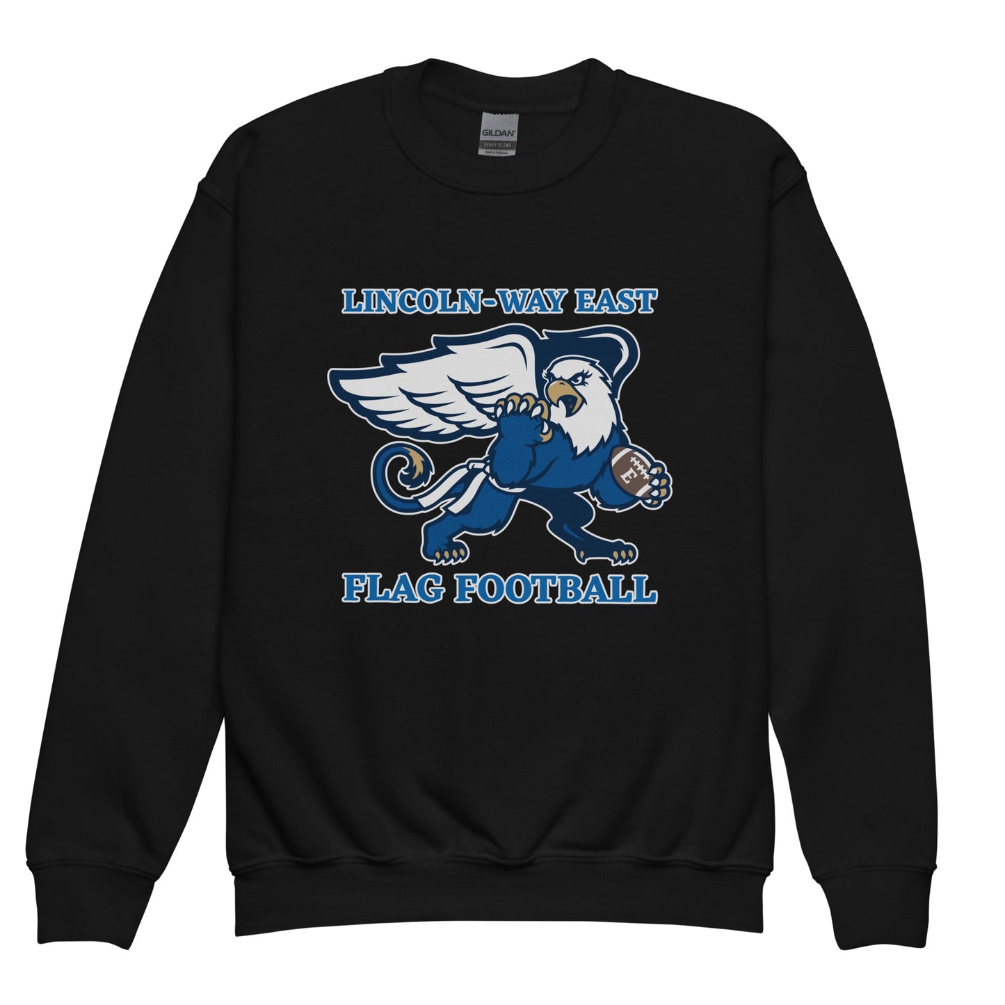 Classic | Youth Sweatshirt | LWE Flag Football | Crest Logo
