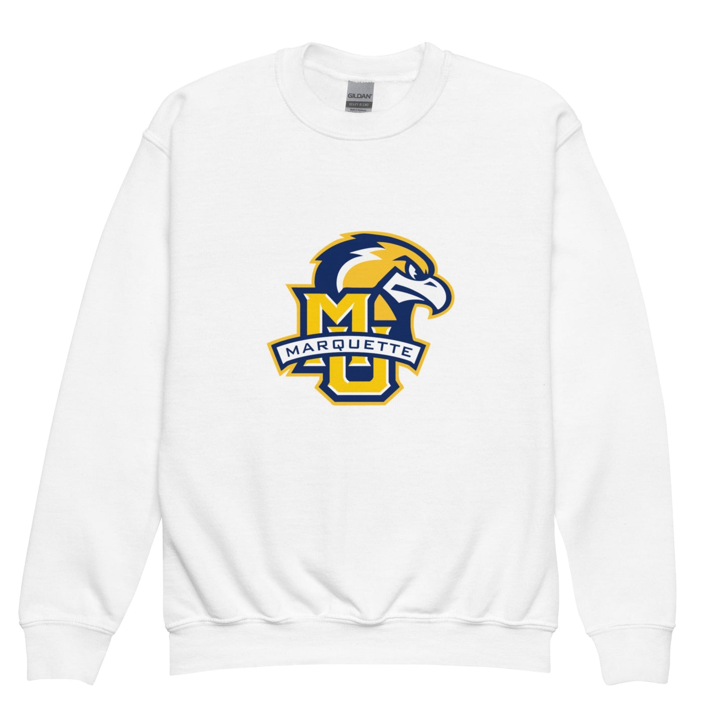 Classic | Youth Sweatshirt | Marquette University Women's Hockey | Eagle Crest Logo