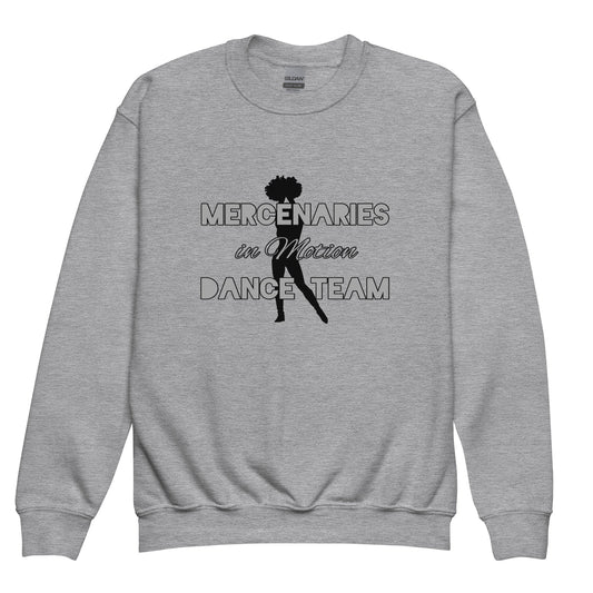 Classic | Youth Sweatshirt | Mercenaries in Motion Dance Team | Silhouette Logo