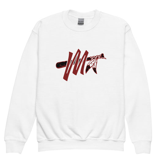 Classic | Youth Sweatshirt | Mohawks | M - Mark Logo