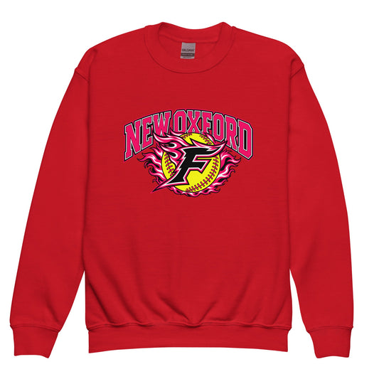 Classic | Youth Sweatshirt | New Oxford Girls Softball Association | Vanguard Logo