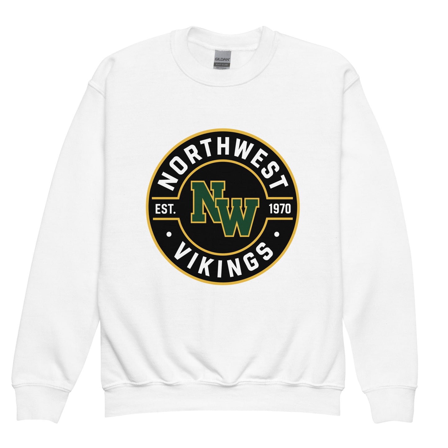 Classic | Youth Sweatshirt | Northwest High School | Badge Logo