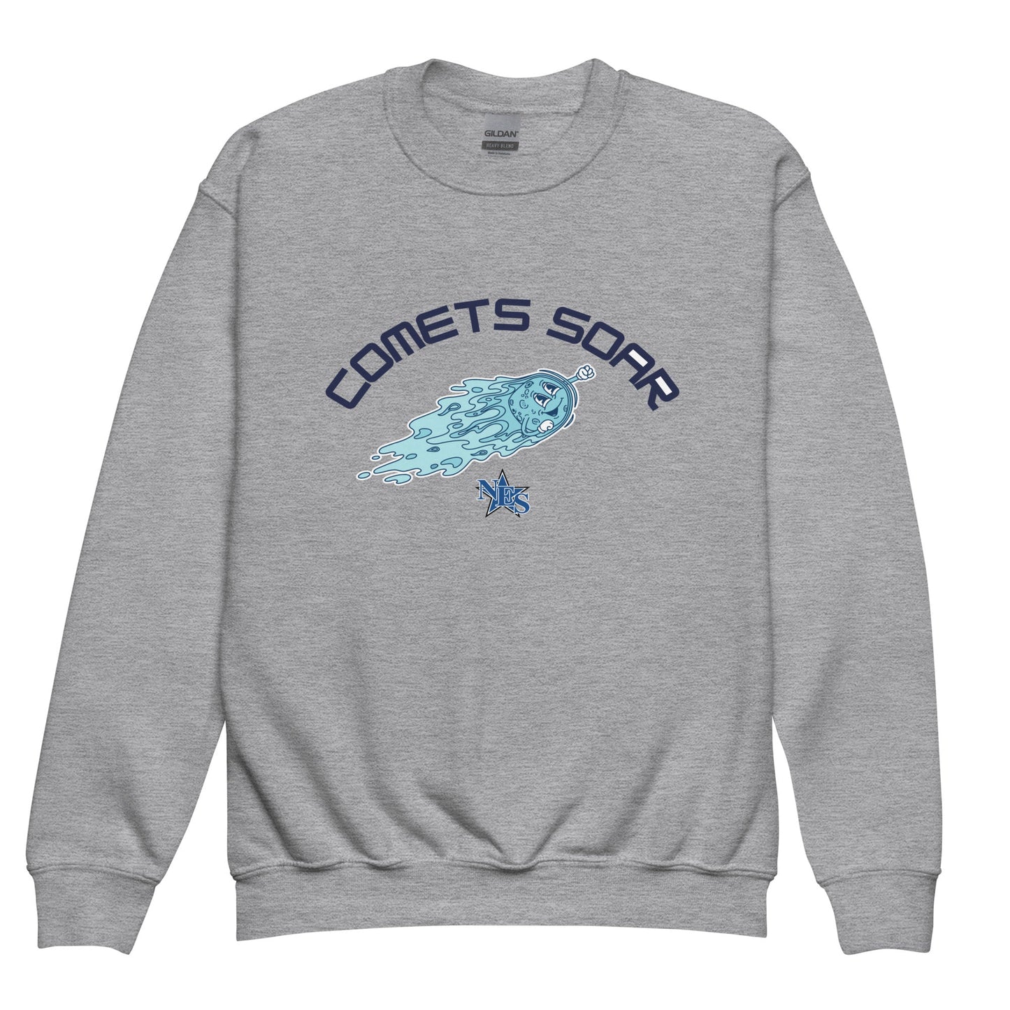 Classic | Youth Sweatshirt | Norton Elementary School | Comets Soar Logo