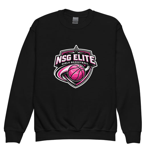 Classic | Youth Sweatshirt | NSG Elite Women’s Basketball | Vanguard Shield Logo