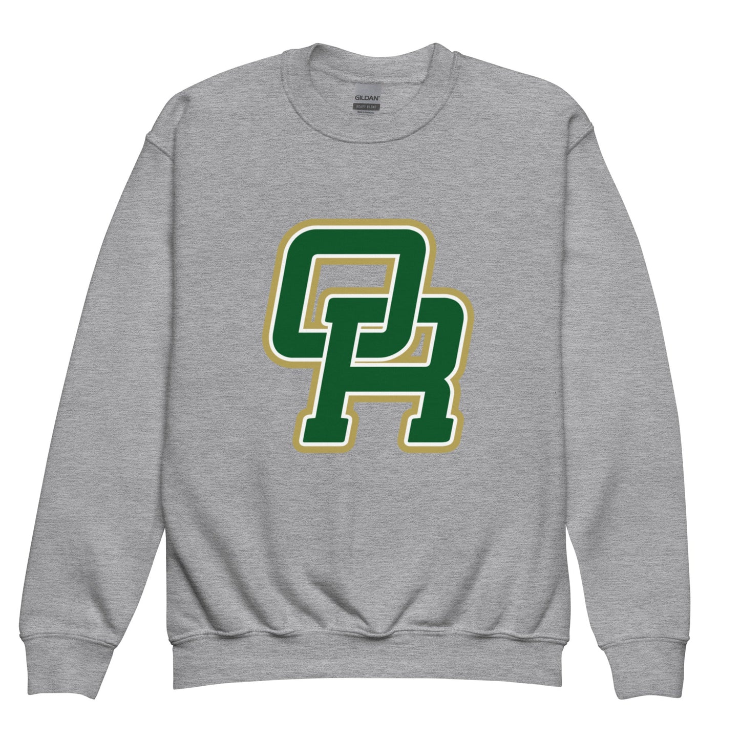 Classic | Youth Sweatshirt | Oakridge Flag Football | Varsity Interlock Logo