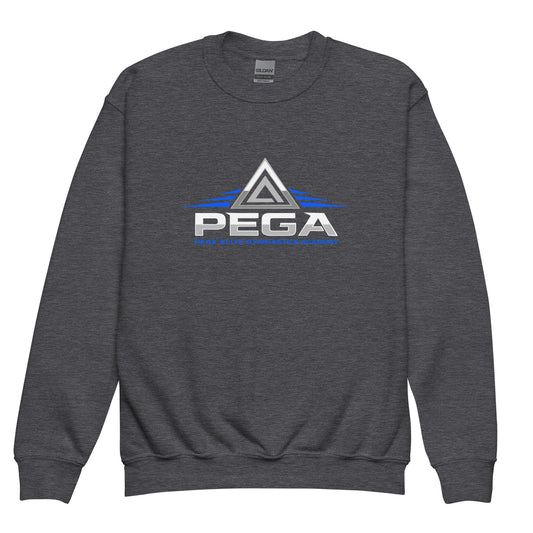 Classic | Youth Sweatshirt | PEGA | Summit Elite Logo