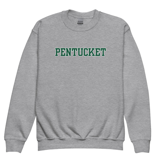 Classic | Youth Sweatshirt | Pentucket Youth Football and Cheer | Script Logo
