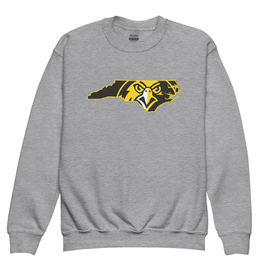 Classic | Youth Sweatshirt | Pfeiffer University Golf | NC Logo