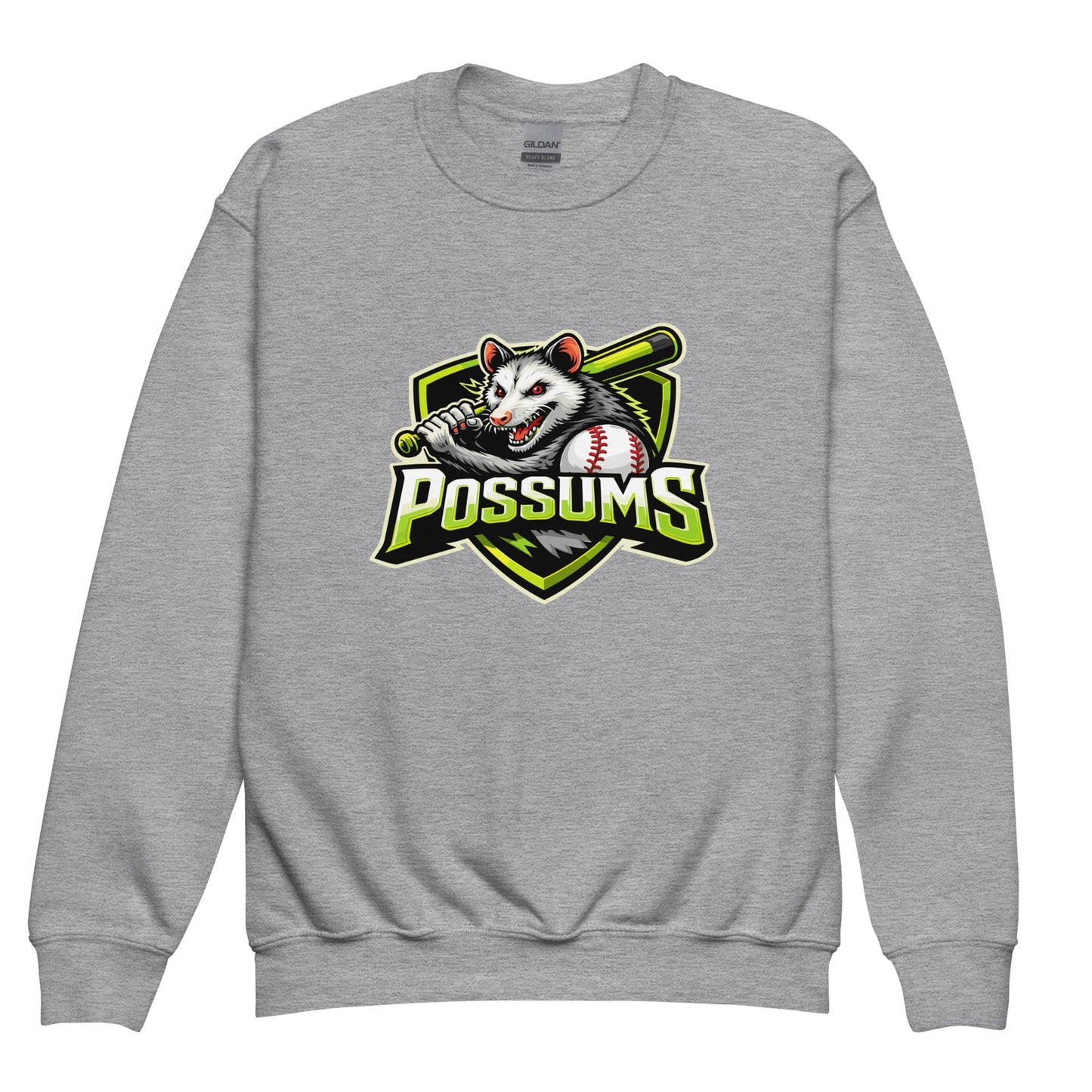 Classic | Youth Sweatshirt | Possums | Mascot Logo