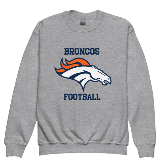 Classic | Youth Sweatshirt | Rapid City Broncos - BHYFL | Cresst Logo