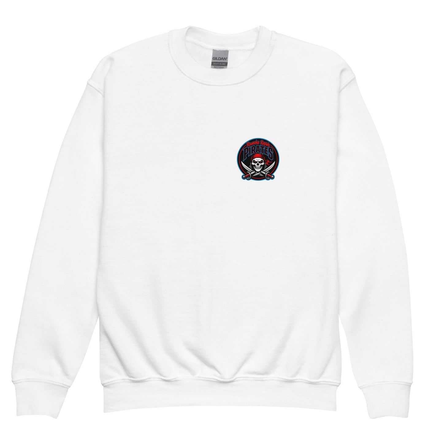 Classic | Youth Sweatshirt | Roanoke Rapids Pirates | Shield Logo