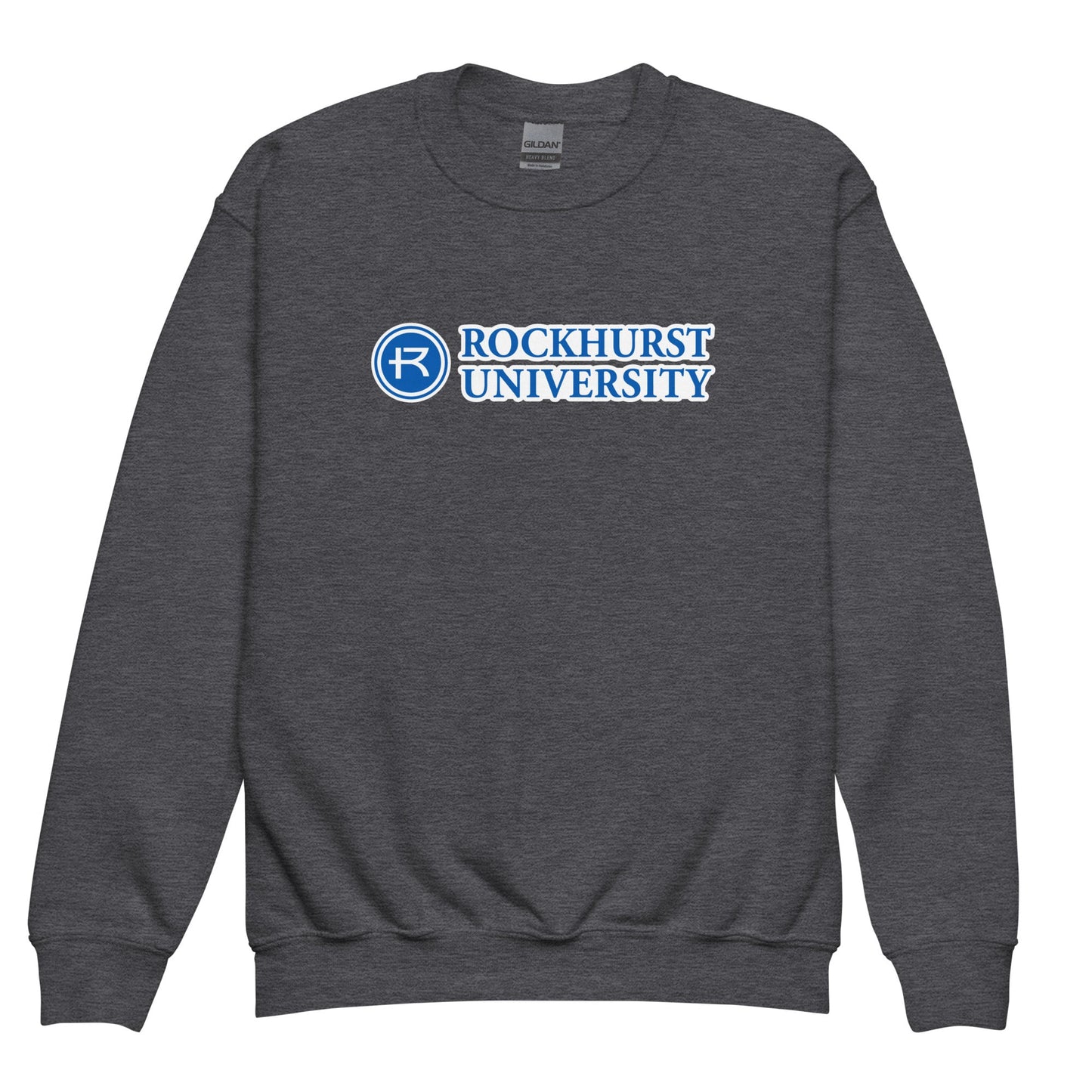 Classic | Youth Sweatshirt | Rockhurst University - Doctor of Physical Therapy School | Vanguard Institute Logo