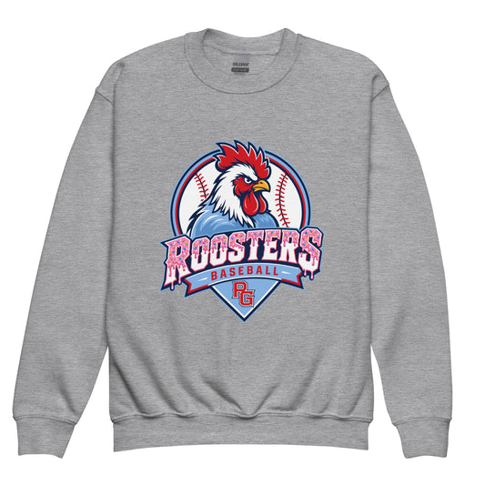 Classic | Youth Sweatshirt | Rooster Nation | Emblem Logo