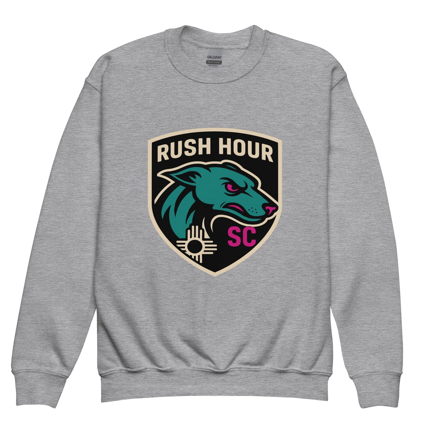 Classic | Youth Sweatshirt | Rush Hour | Badge Logo