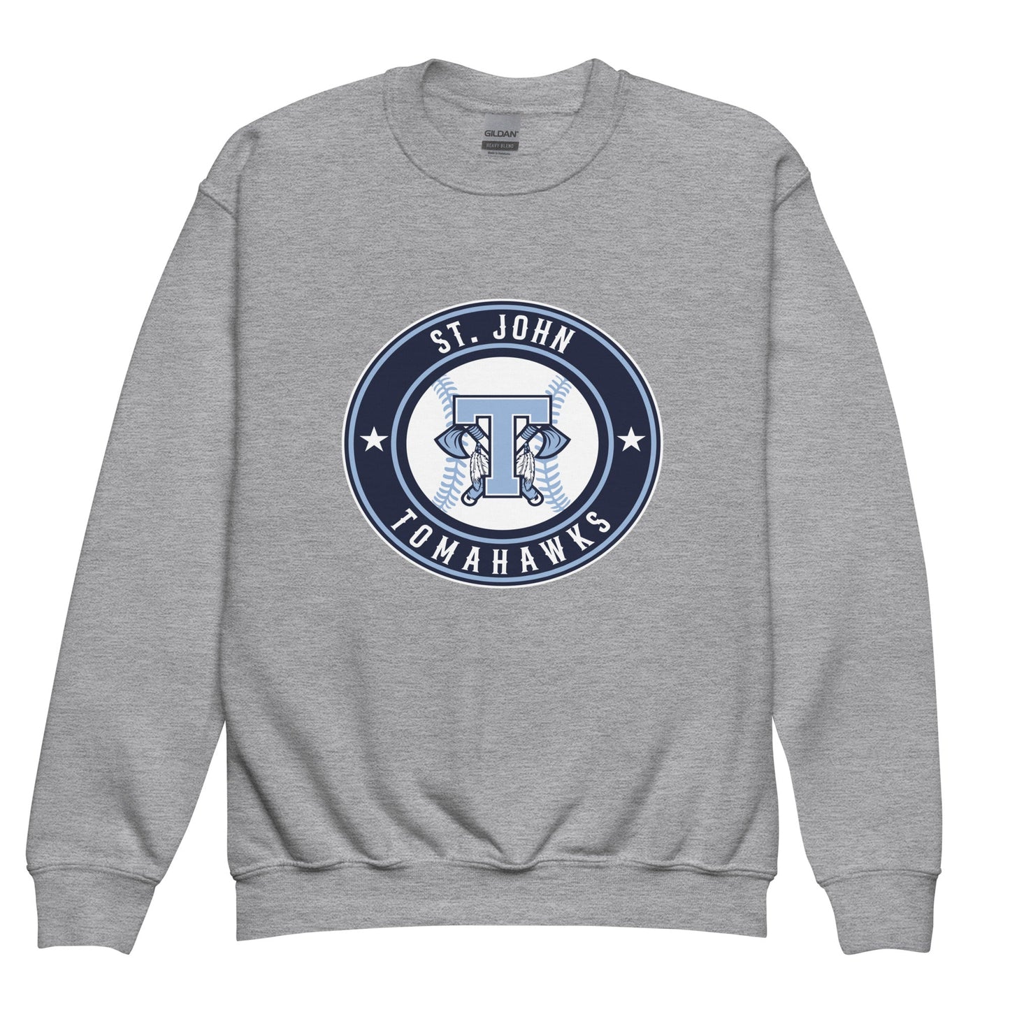 Classic | Youth Sweatshirt | Saint John Tomahawks | Badge Logo