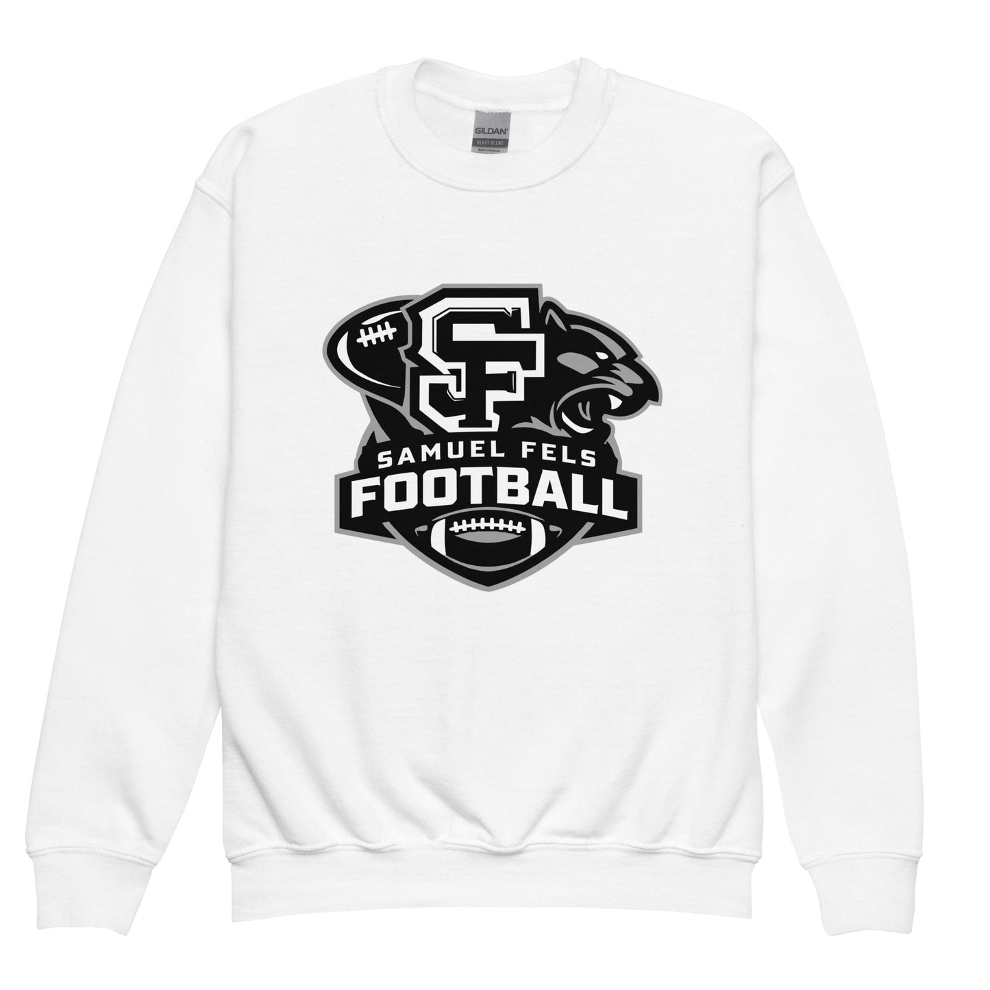 Classic | Youth Sweatshirt | Samuel Fels Football | Crest Logo