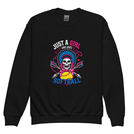 Classic | Youth Sweatshirt | Savage Softball | Athletics Logo