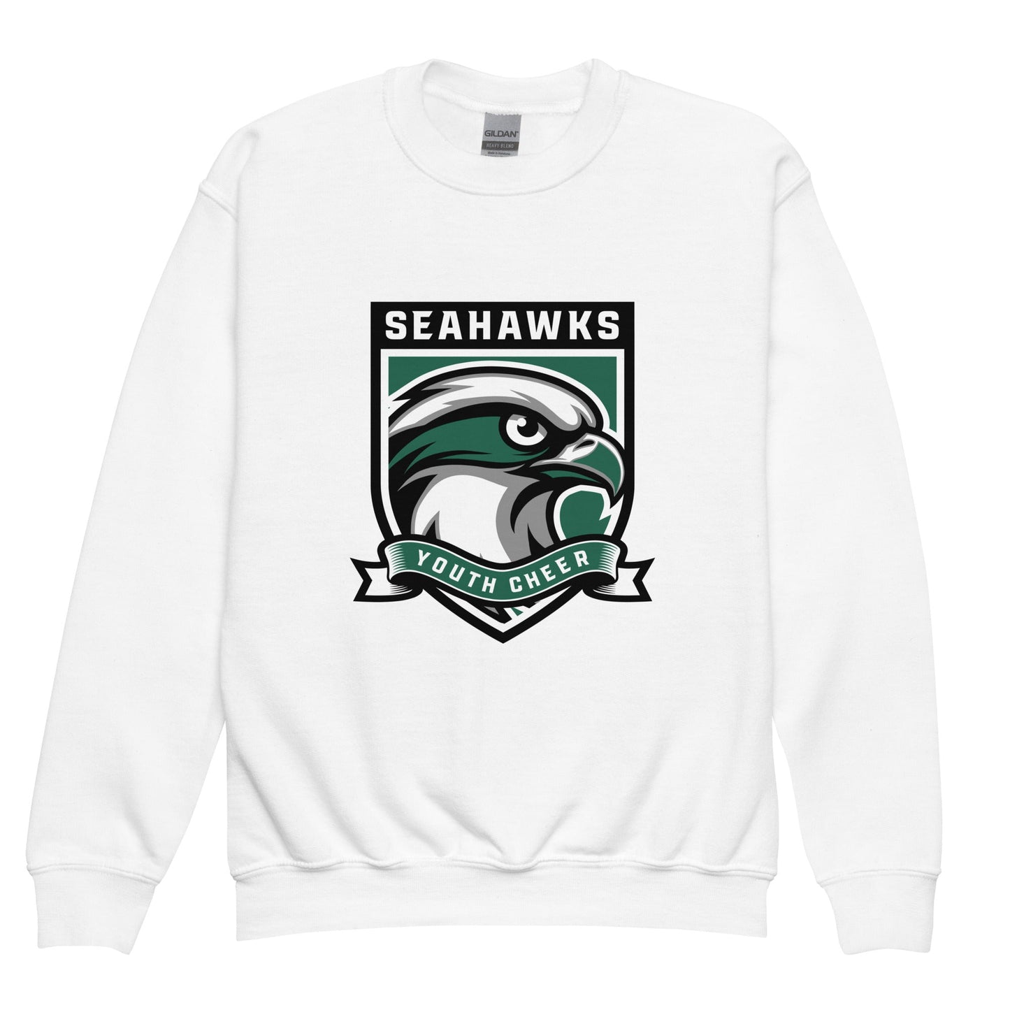 Classic | Youth Sweatshirt | Seahawks Youth Cheer | Shield Logo