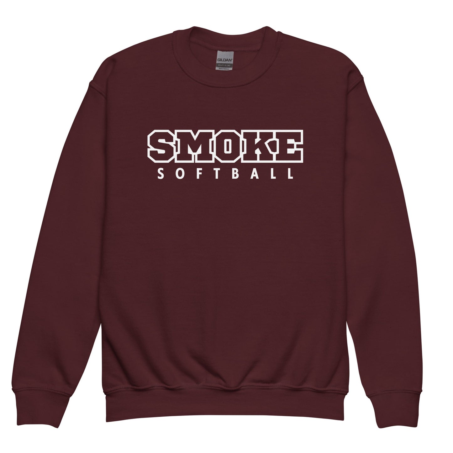 Classic | Youth Sweatshirt | Smoke 14U Softball | Emblem Logo