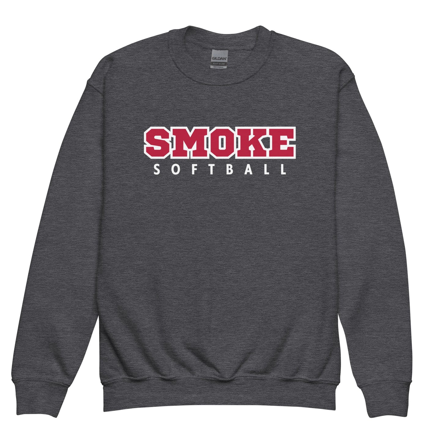 Classic | Youth Sweatshirt | Smoke 14U Softball | Modern Script Logo