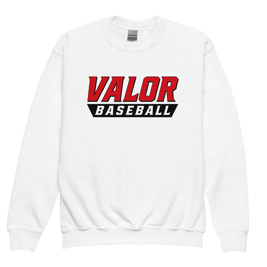 Classic | Youth Sweatshirt | South Bend Valor Baseball | Emblem Logo