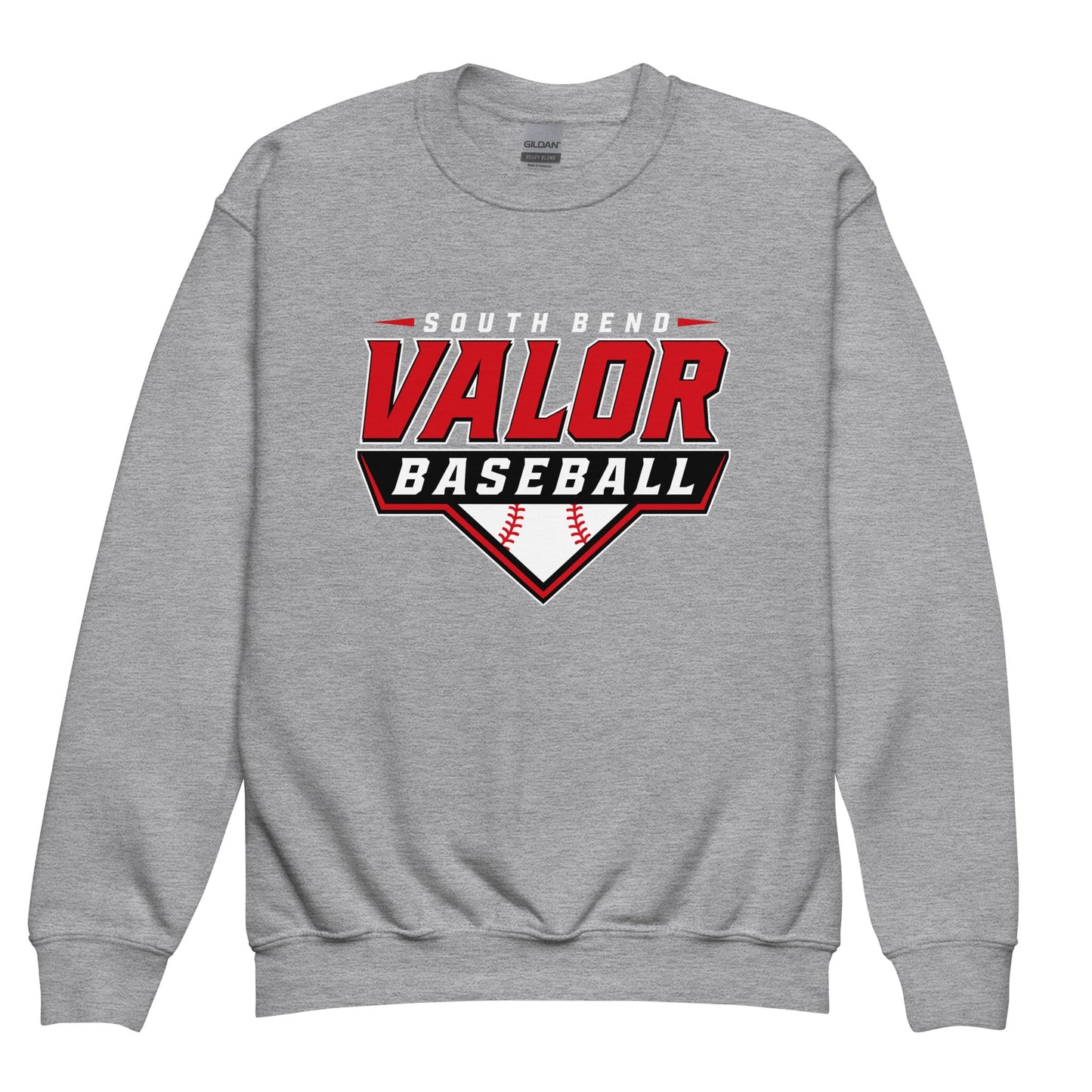 Classic | Youth Sweatshirt | South Bend Valor Baseball | Vanguard Logo