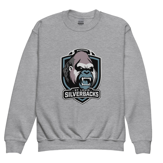 Classic | Youth Sweatshirt | St. Louis Silverbacks Women’s Football Team | Shield Logo