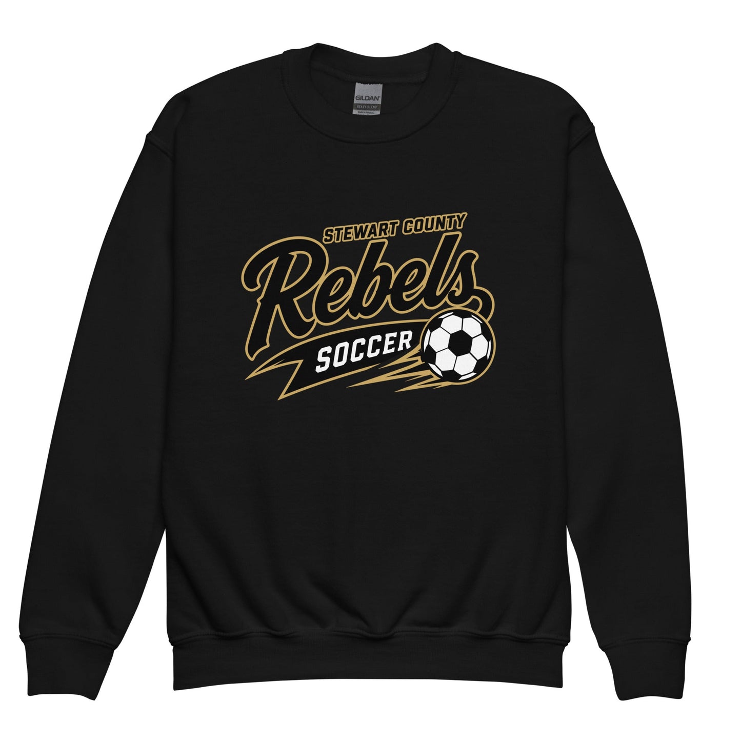 Classic | Youth Sweatshirt | Stewart County Soccer | Rebels Logo