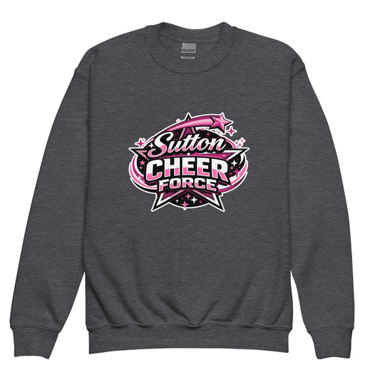 Classic | Youth Sweatshirt | Sutton Cheer Force | Shooting Star Logo