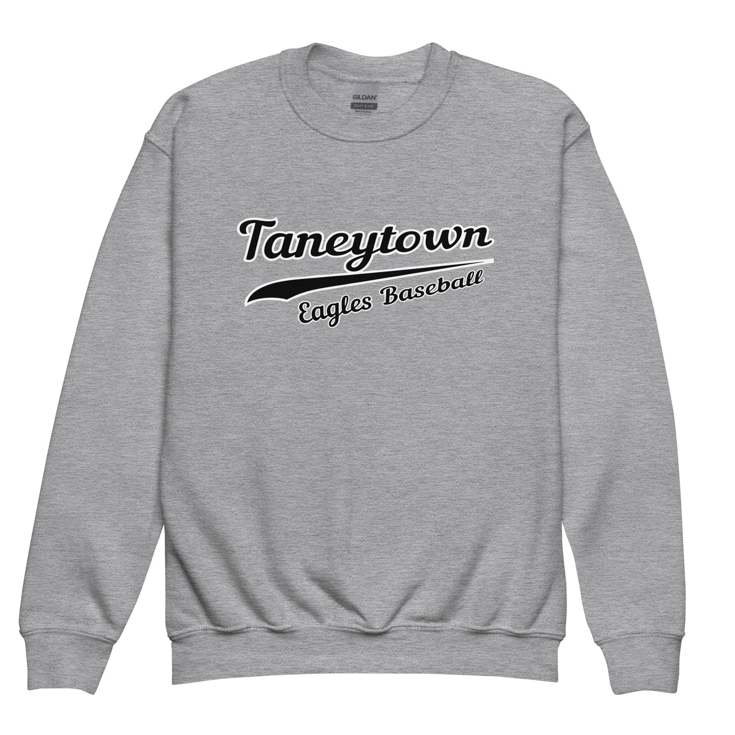 Classic | Youth Sweatshirt | Taneytown Eagles Baseball | Script Logo