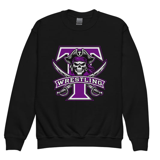 Classic | Youth Sweatshirt | Tottenville wrestling club | Emblem Logo