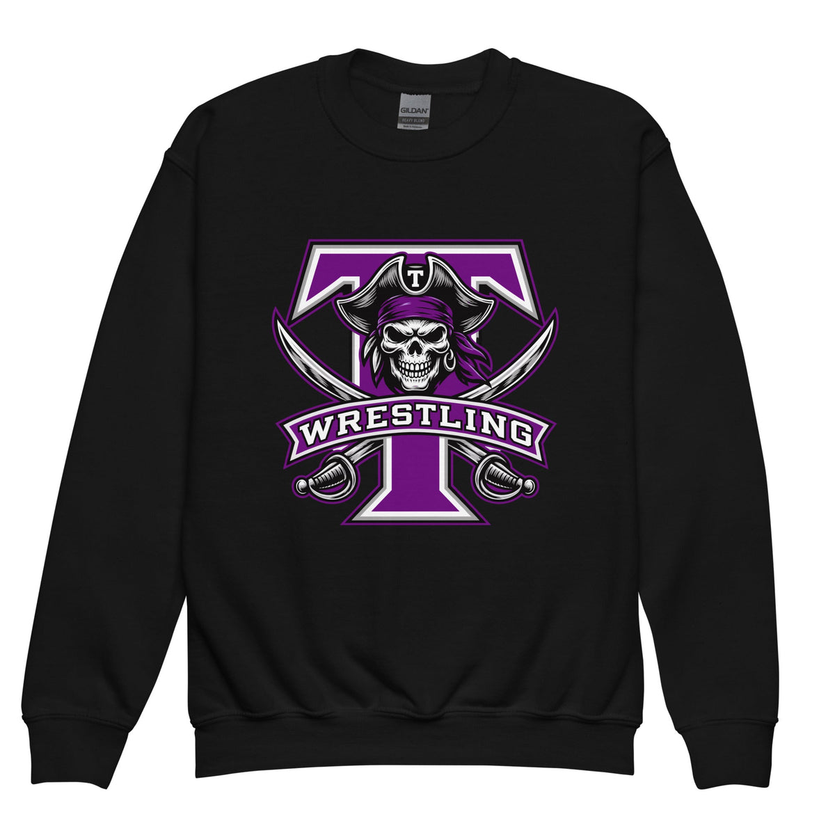 Classic | Youth Sweatshirt | Tottenville wrestling club | Emblem Logo