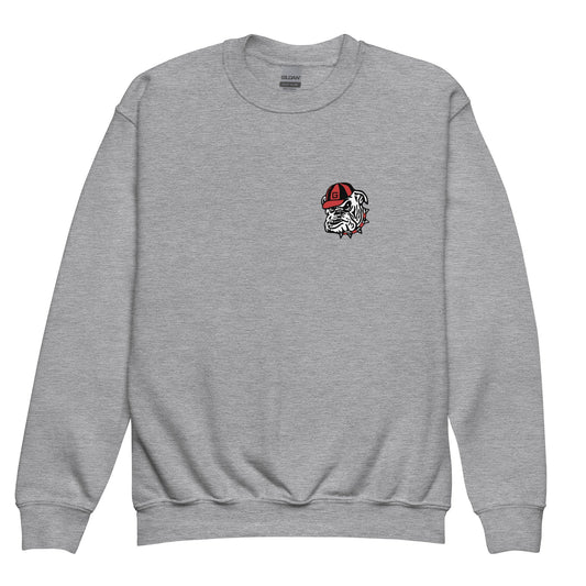 Classic | Youth Sweatshirt | UGA Club Lacrosse | Mascot Logo
