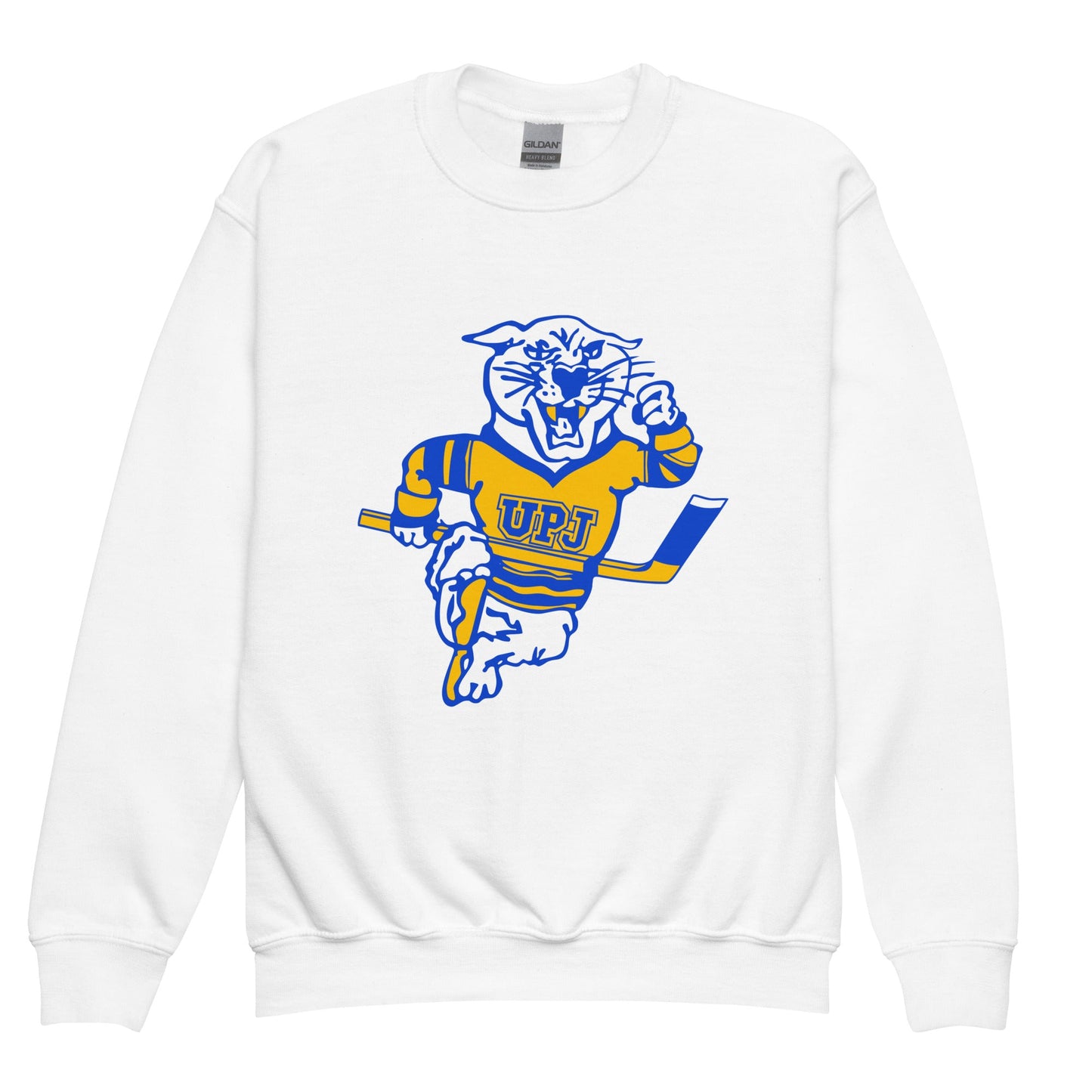 Classic | Youth Sweatshirt | UPJ Hockey | Mascot Logo