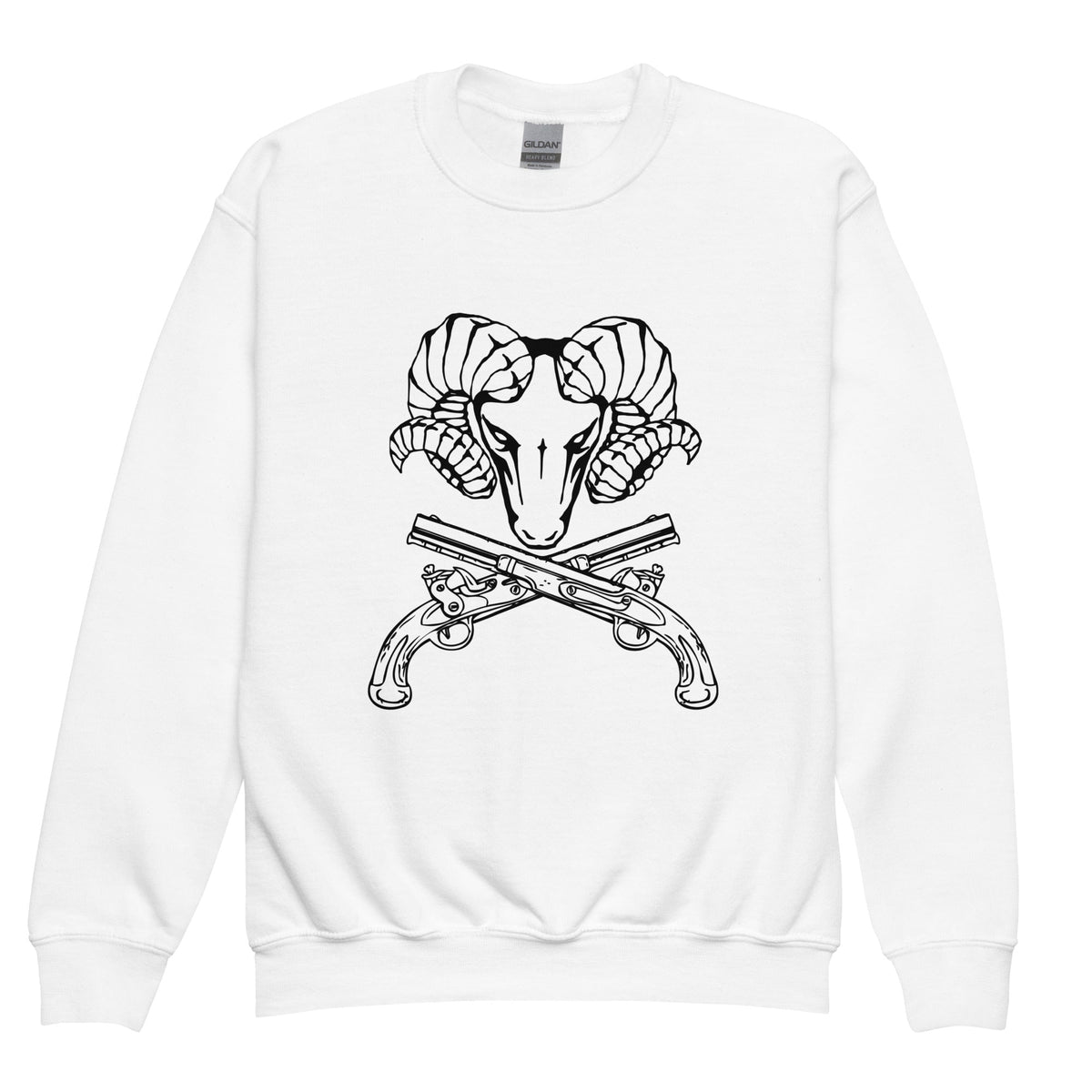 Classic | Youth Sweatshirt | USNA Pistol Team | Emblem Logo