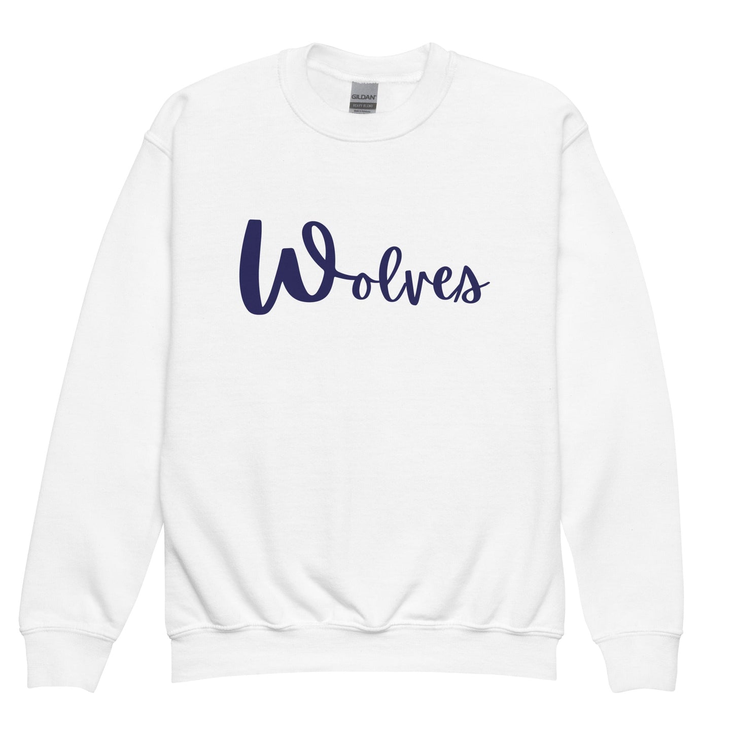Classic | Youth Sweatshirt | White Mountain School | Script Logo